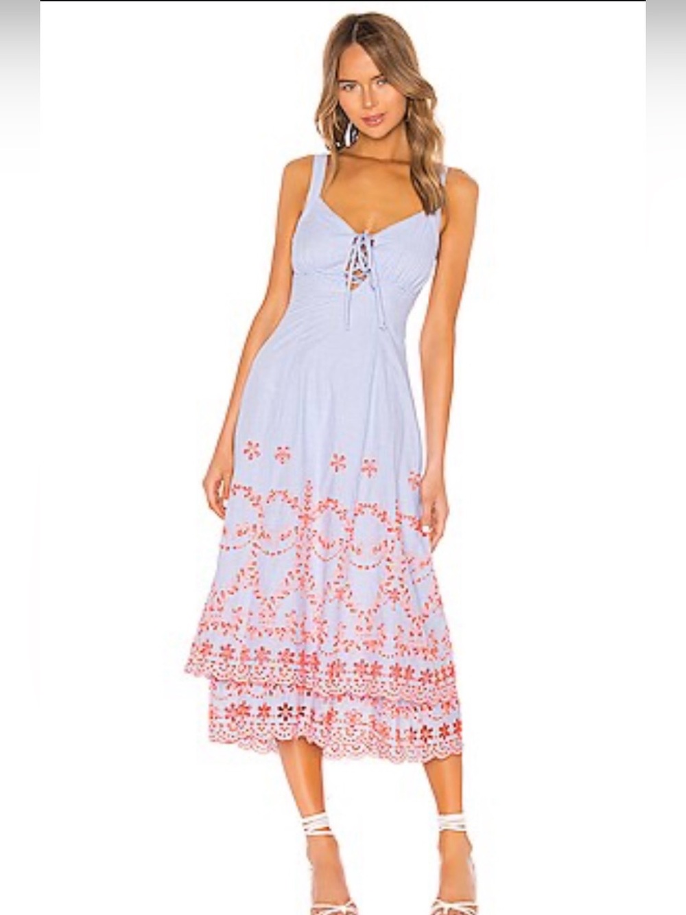 Tularosa Jaslyn Embroidered Dress
